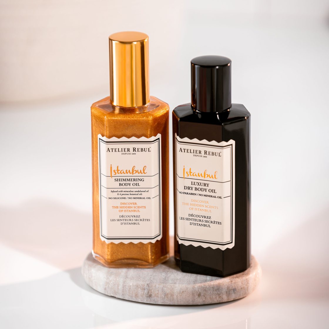 Shimmering Body Oil Luxury Dry Body Oil